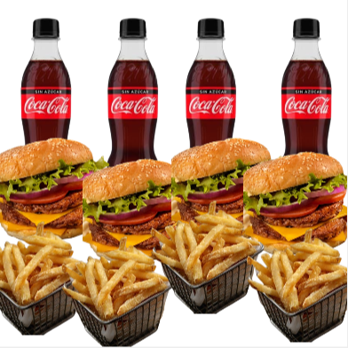 Combo Familiar (Coca Cola)