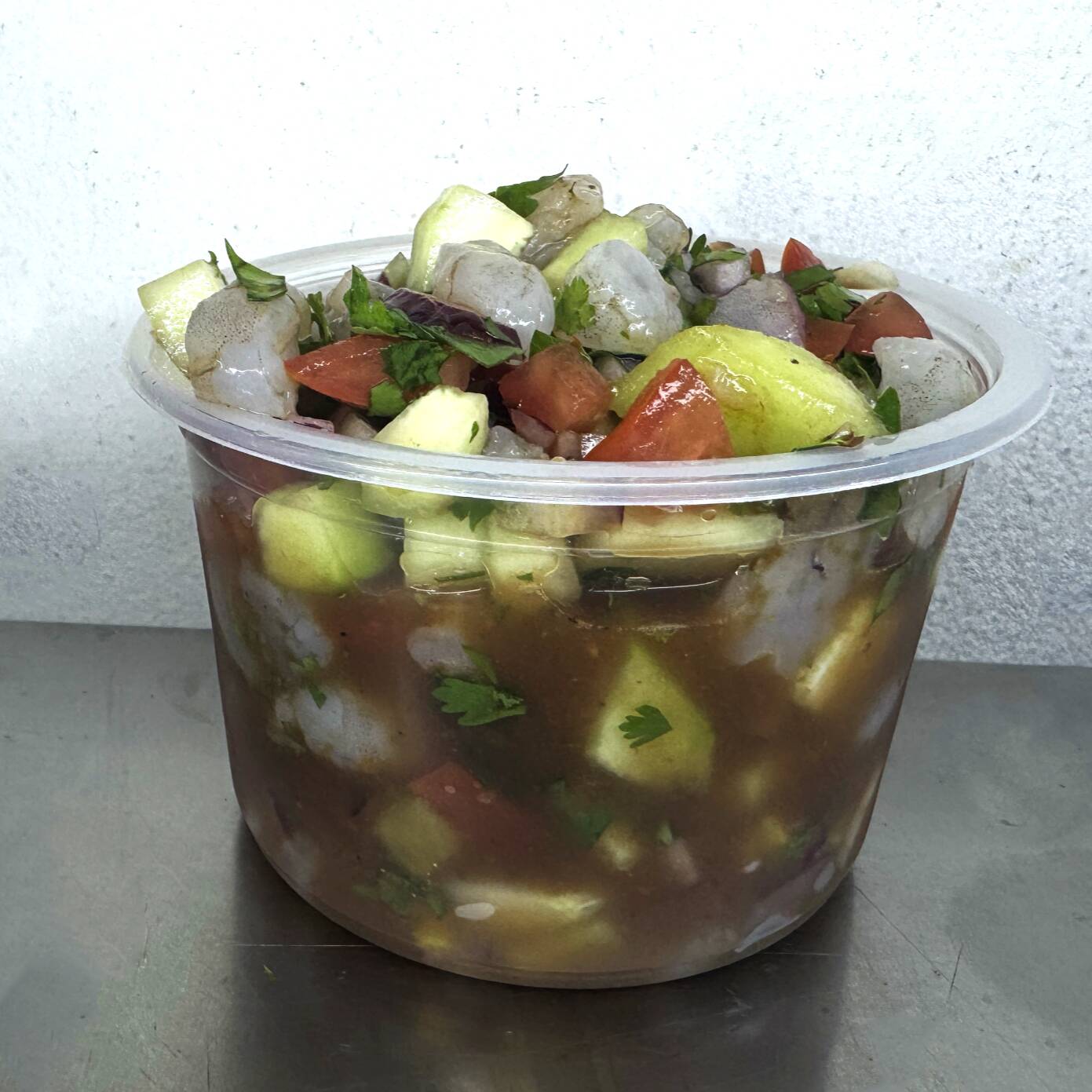 Ceviche de Camarón Curtido