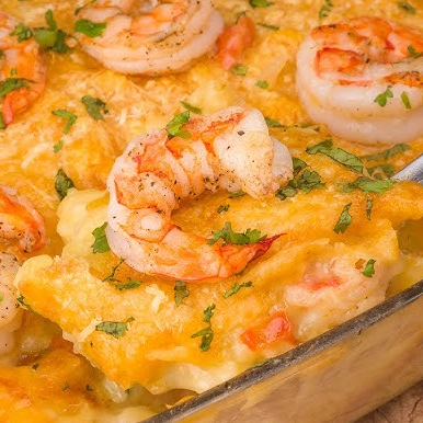 Arroz e batata frita