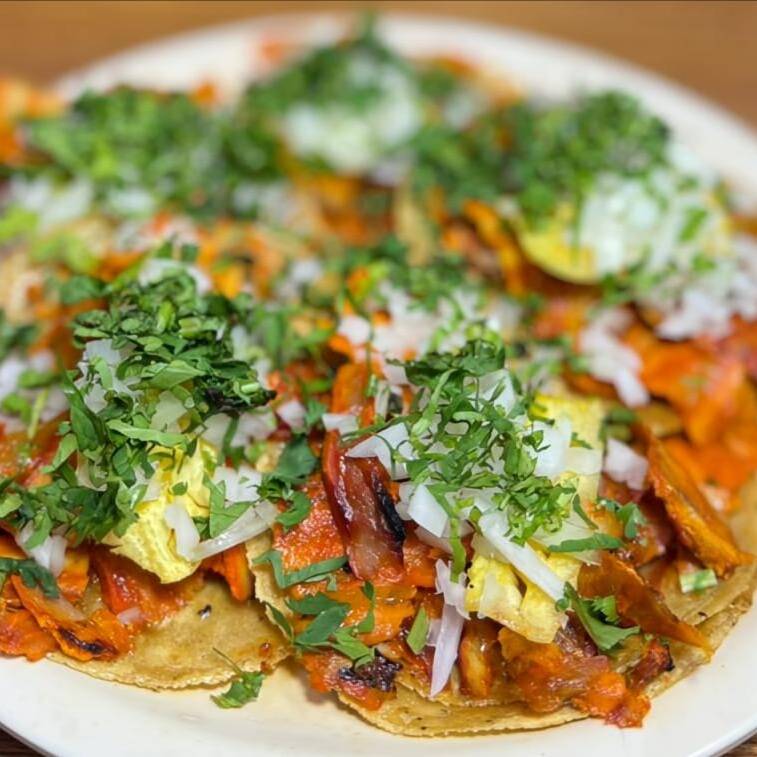 Orden de Tacos Pastor y Chuleta 4 pzas