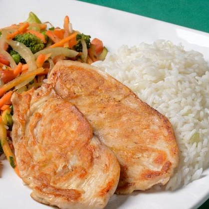 MILANESA DE POLLO ASADA