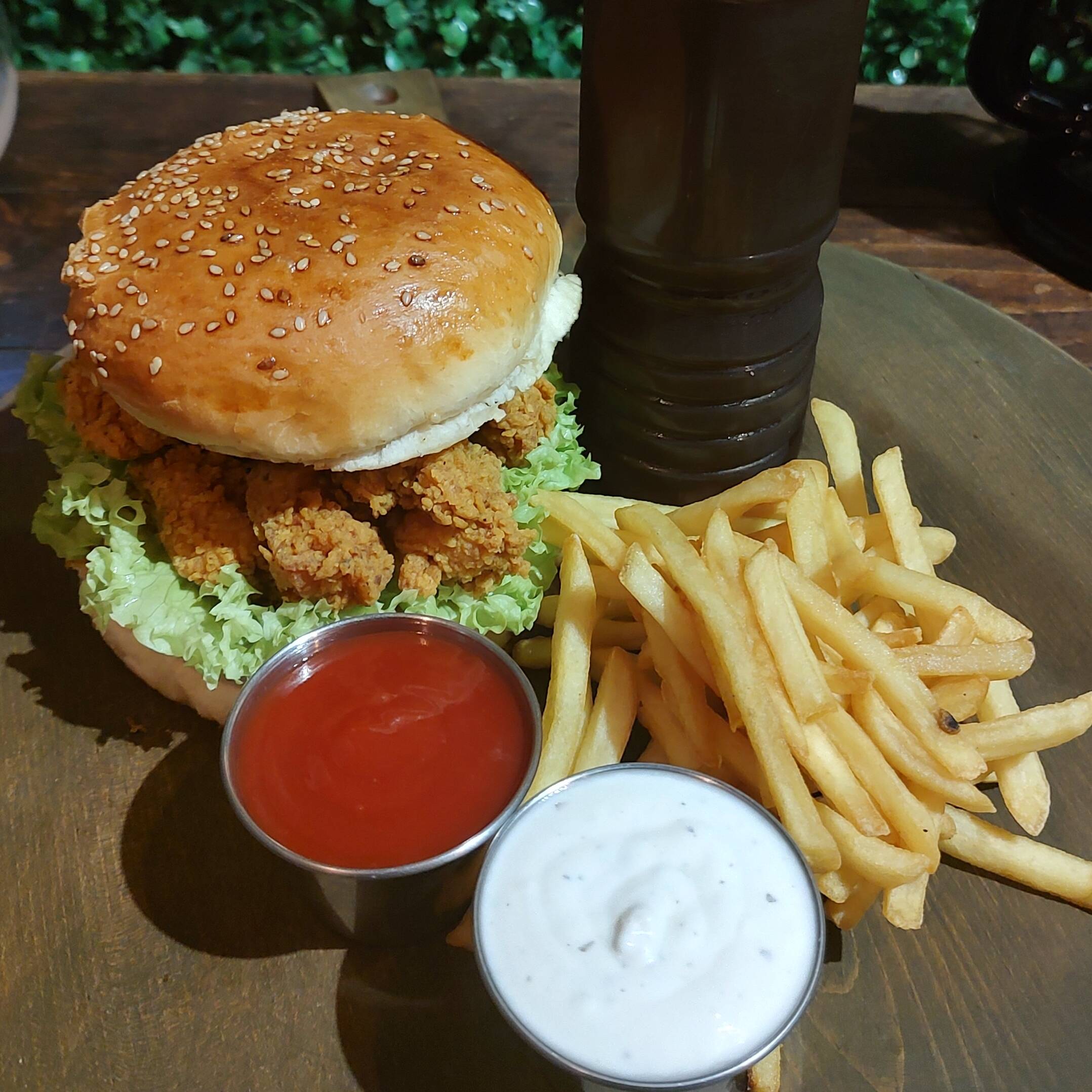 Hamburguesa Boneless en Combo