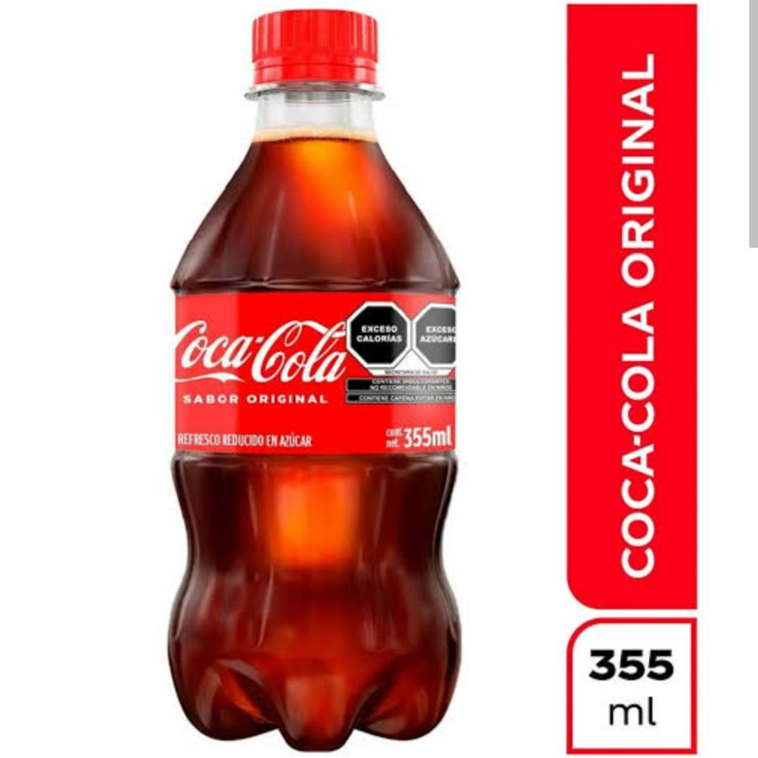 Refresco Coca Cola 355 ml PET
