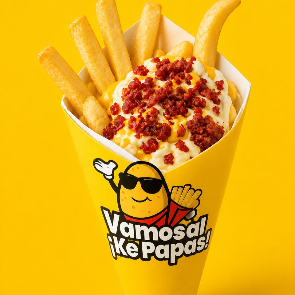 Cono Papas Fritas Mediano