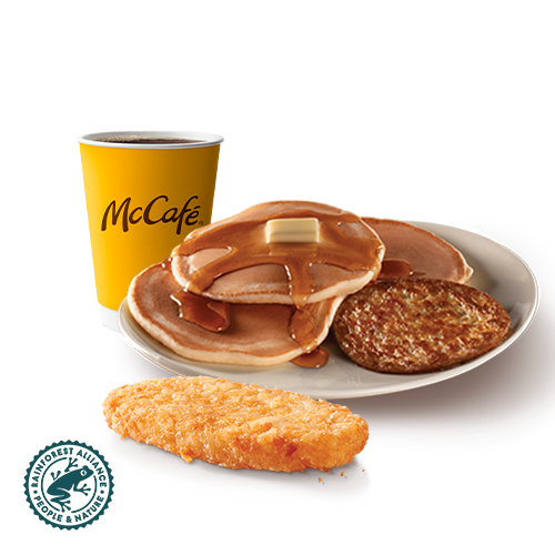 McTrío® Hot Cakes con Salchicha