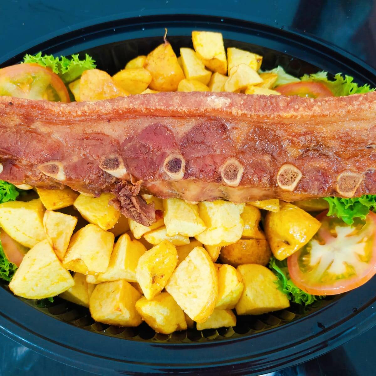 Costilla Chicharronada al Barril