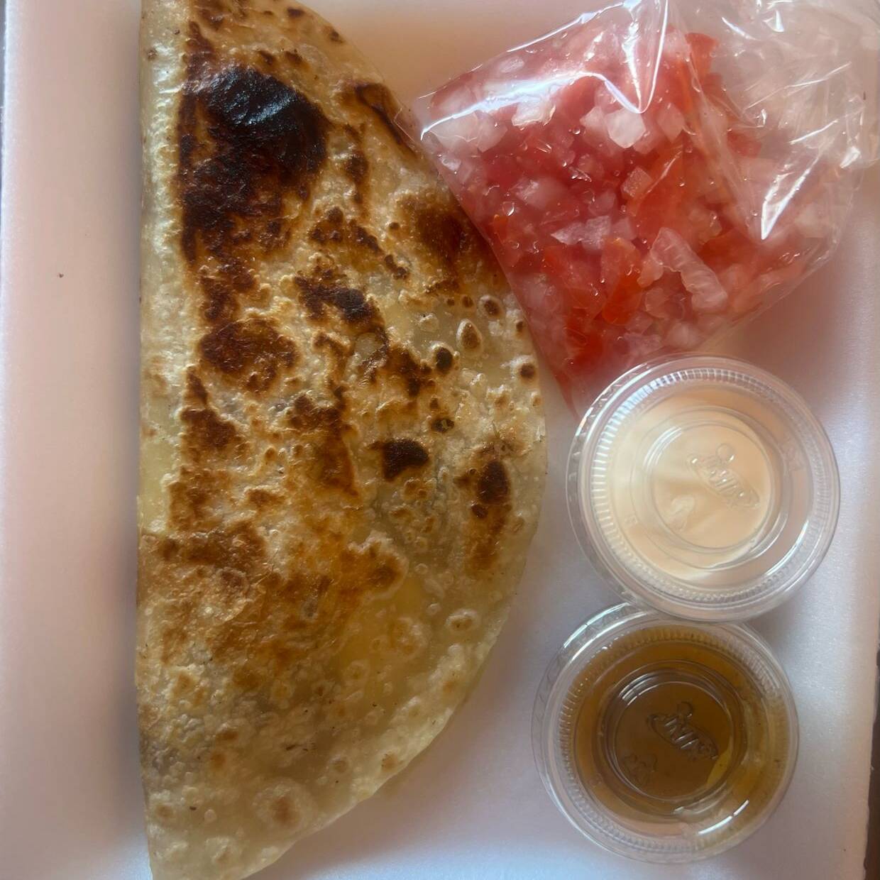 Quesadilla Con Carne Pierna