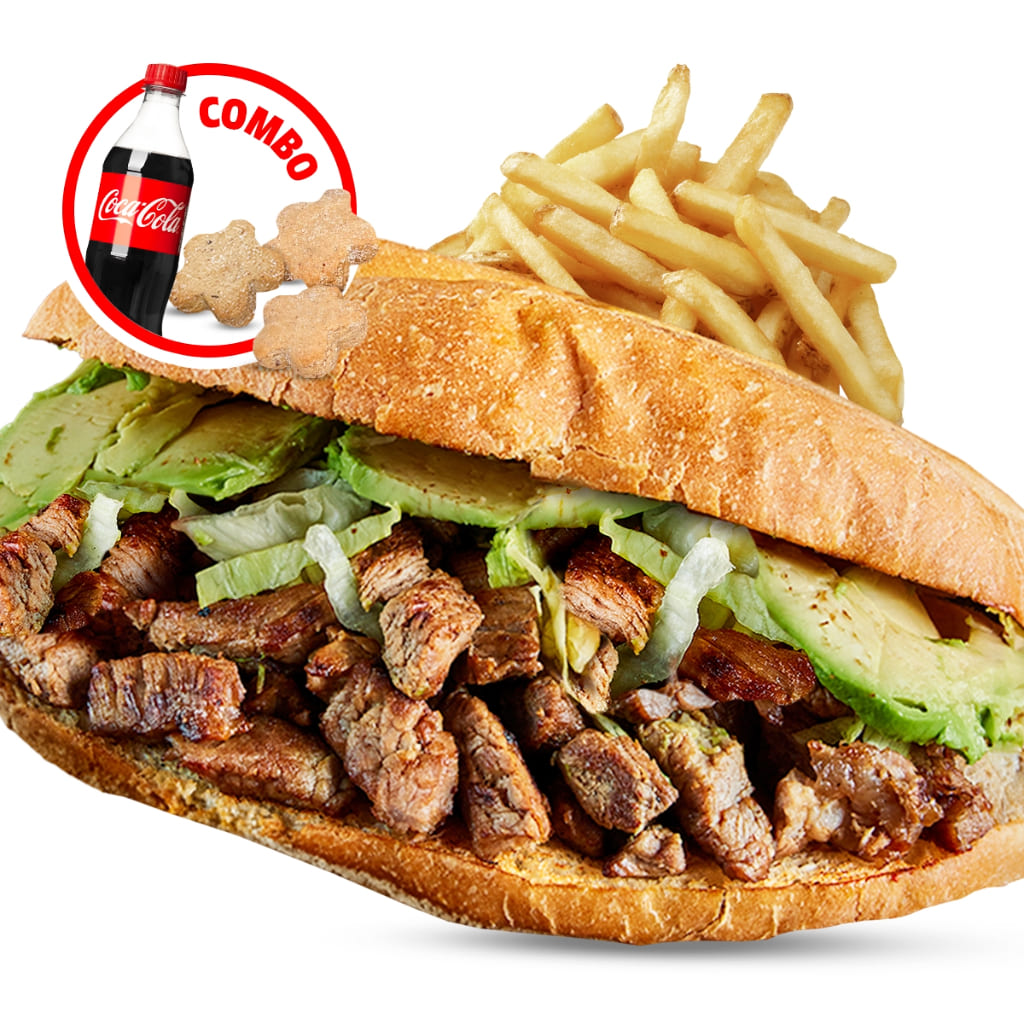 Torta de Sirloin Combo Delivery