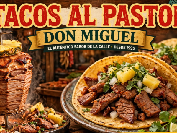 Tacos al pastor don Miguel(El yogui)