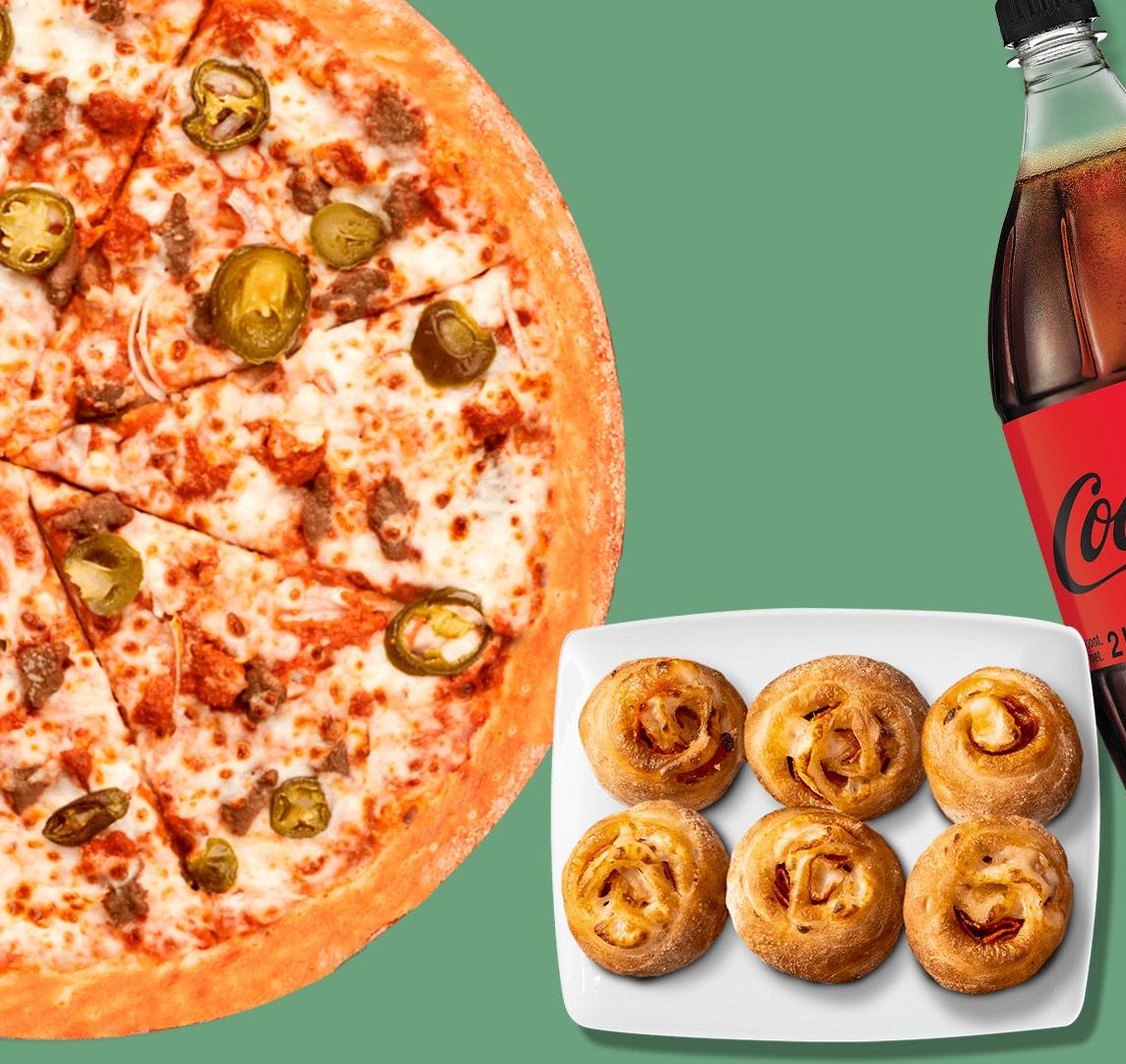 Pizza Tradicional 12+ Comp+ Refresco