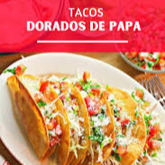 Tacos Dorados de Papa