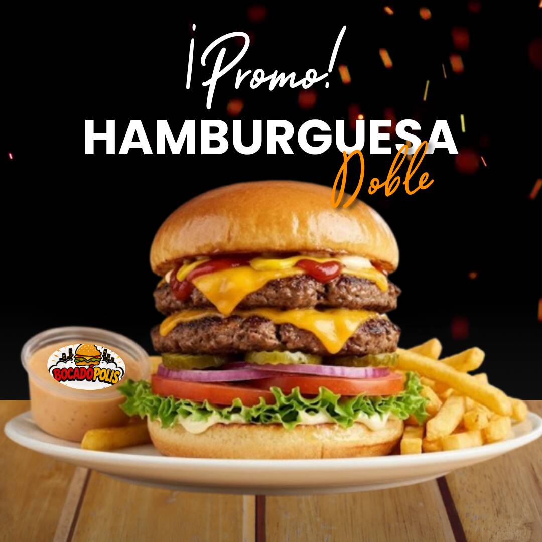 Hamburguesa Doble