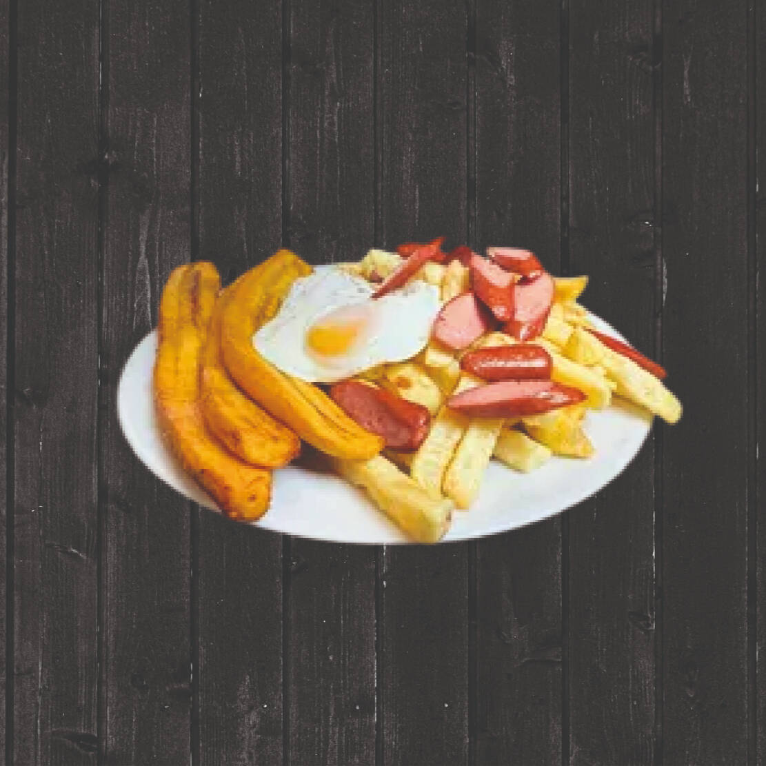 Salchipapa a Lo Pobre