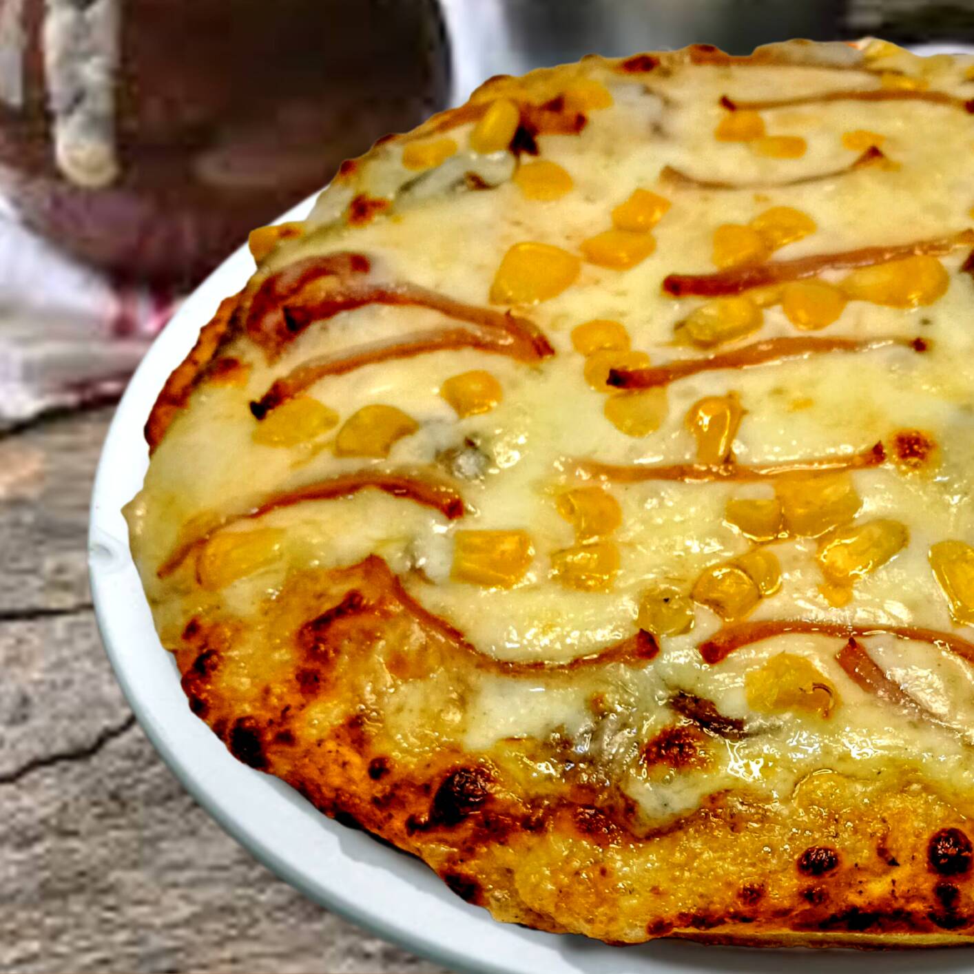 Pizza Maiz Tocineta