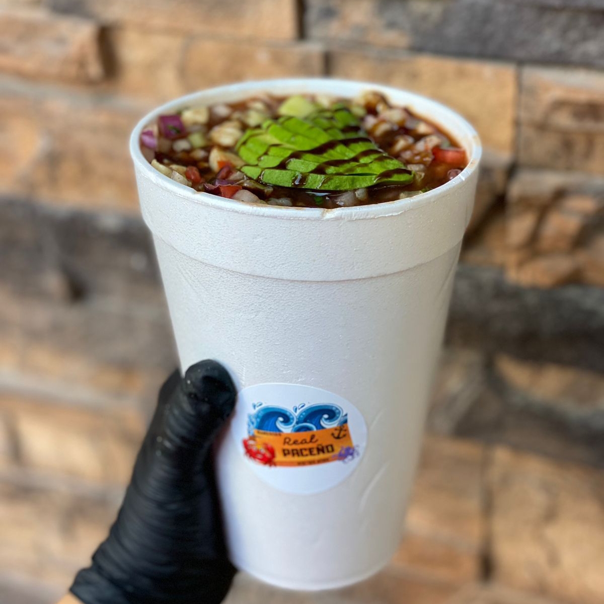 Ceviche de Camarón, Pulpo y Callito 1/2