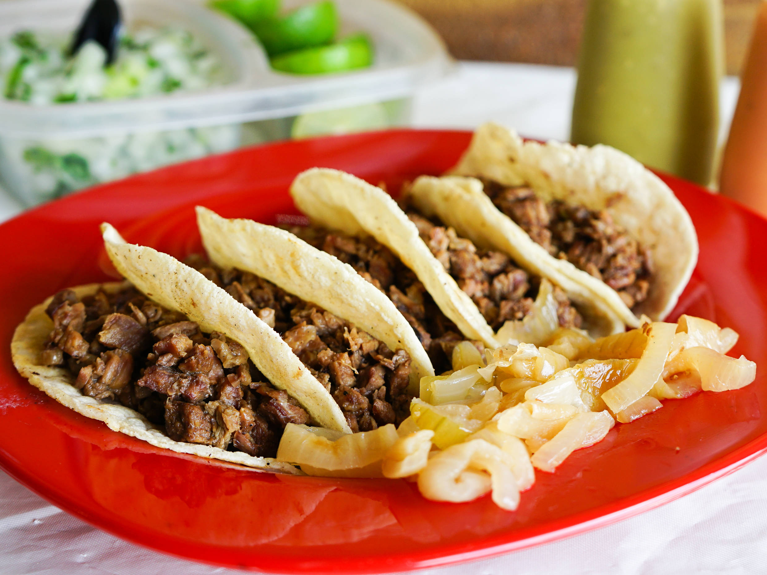 Orden de Tacos de Carne Asada