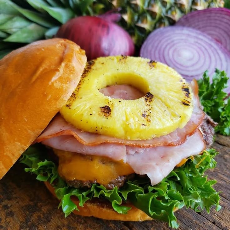 Hamburguesa Hawai