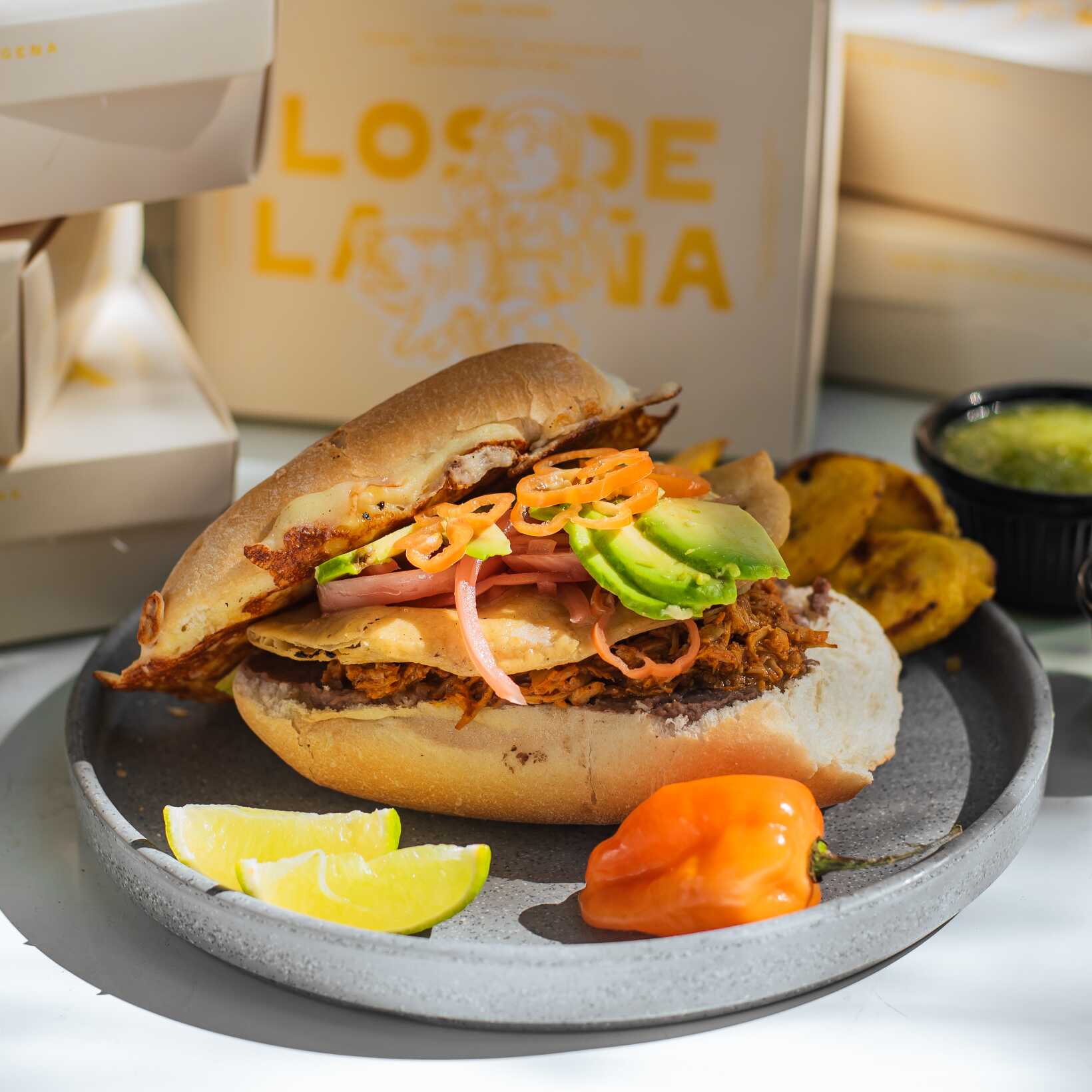 Torta de cochinita pibil