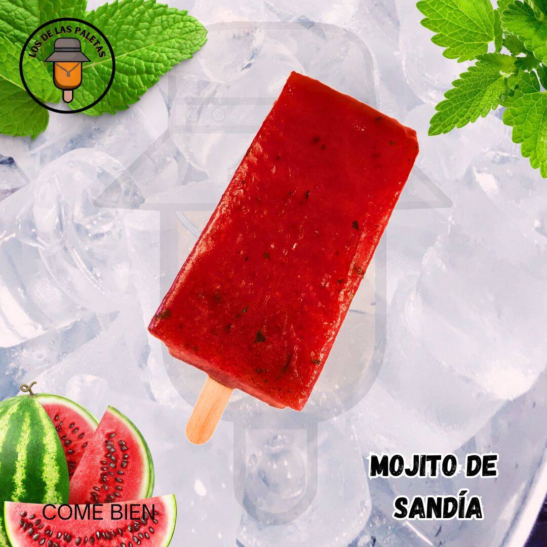 Paleta Mojito de Sandia