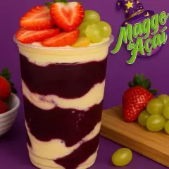 Açai e cupuaçu Monte do seu jeito -4 Acompanhamentos gratis!! -Delicioso Açaí linha Premium !! -Os acompanhamentos são enviados no copo -Os adicionais sao enviados separadamente -Frutas Frescas compradas diariamente Ingredientes selecionados -Nossas embalagens vão super bem embalados para segurança dos nossos clientes.