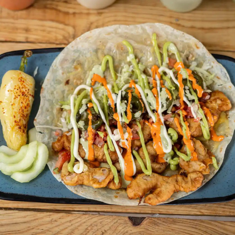 Quesadilla de Harina de Pescado