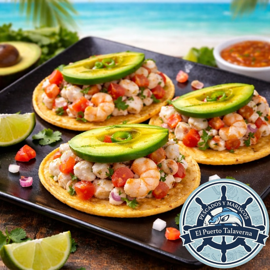 Tostadas de Camarón