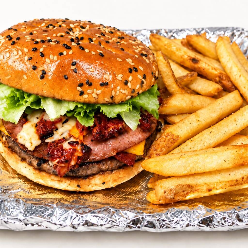 Hamburguesa Trompera.