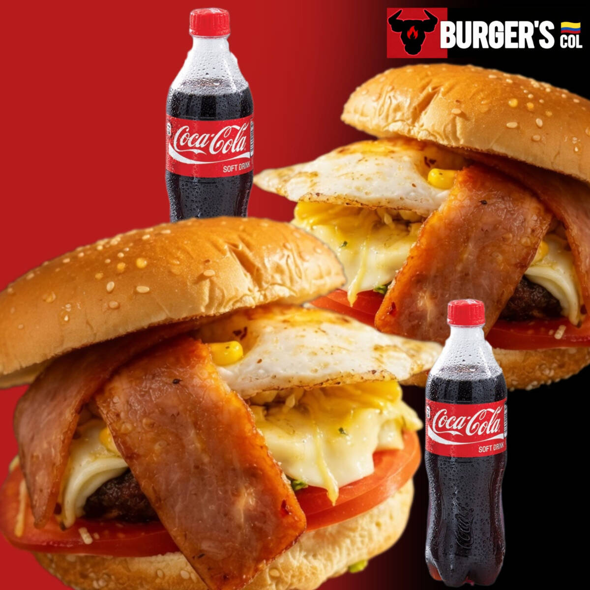 COMBO 2 BURGERS HOUSE + GASEOSAS