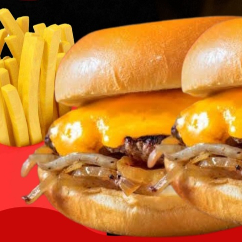 2 big cheddar e uma batata .