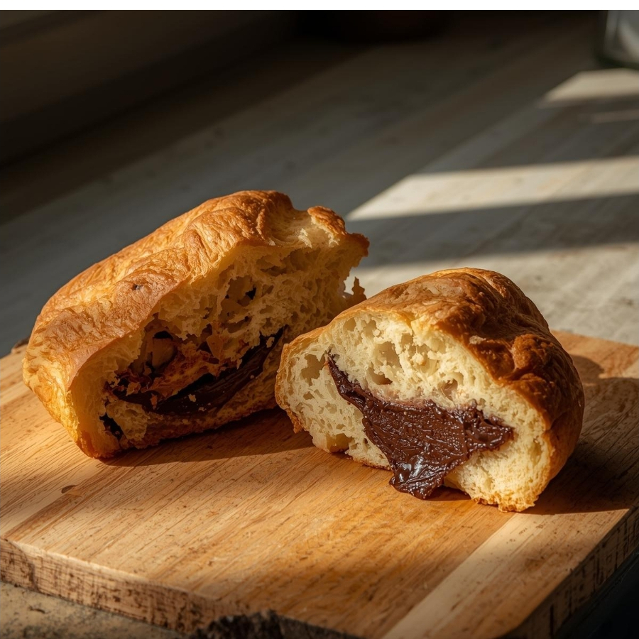 Pan Brioche Relleno de Chocolarte