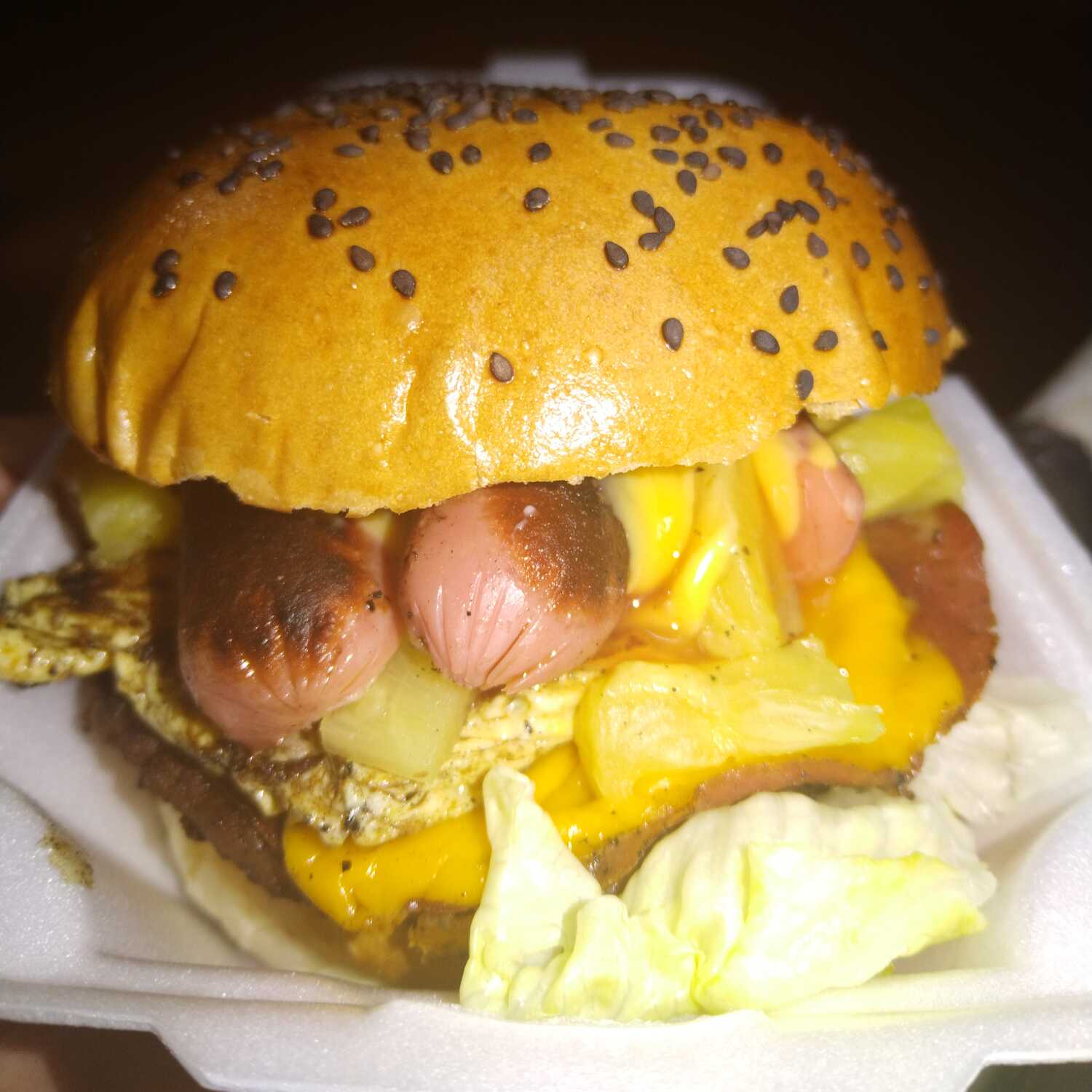 HAMBURGUESA CUBANA