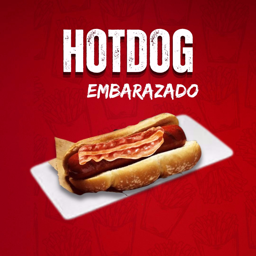 Hotdog con Embarazado