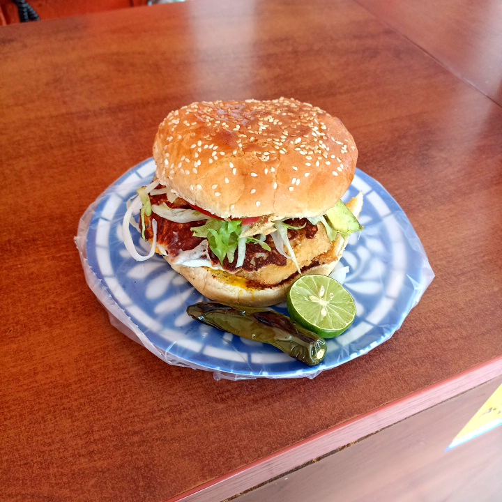 Hamburguesa de Pollo