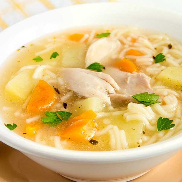 Consome  de Pollo Porcion 1 LT