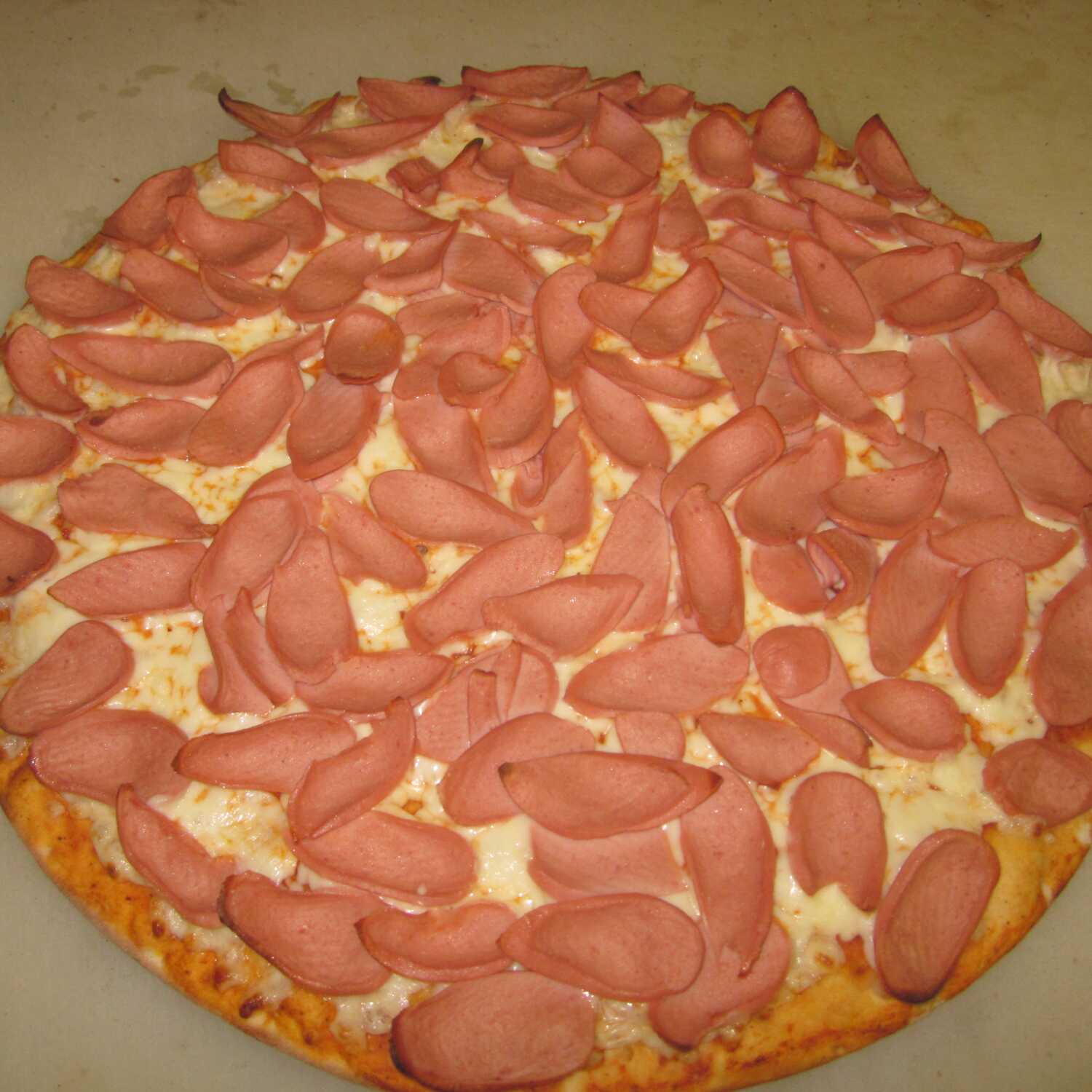 PIZZA INDIVIDUAL SALCHICHA
