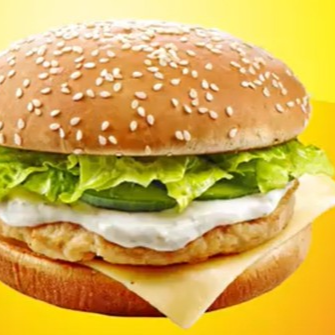 Hamburguesa de Torta de Pollo