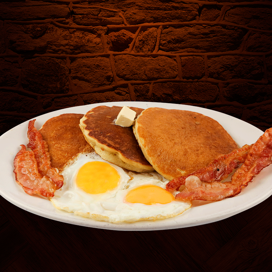 Hot Cakes Americanos (Huevos Estrellados) C