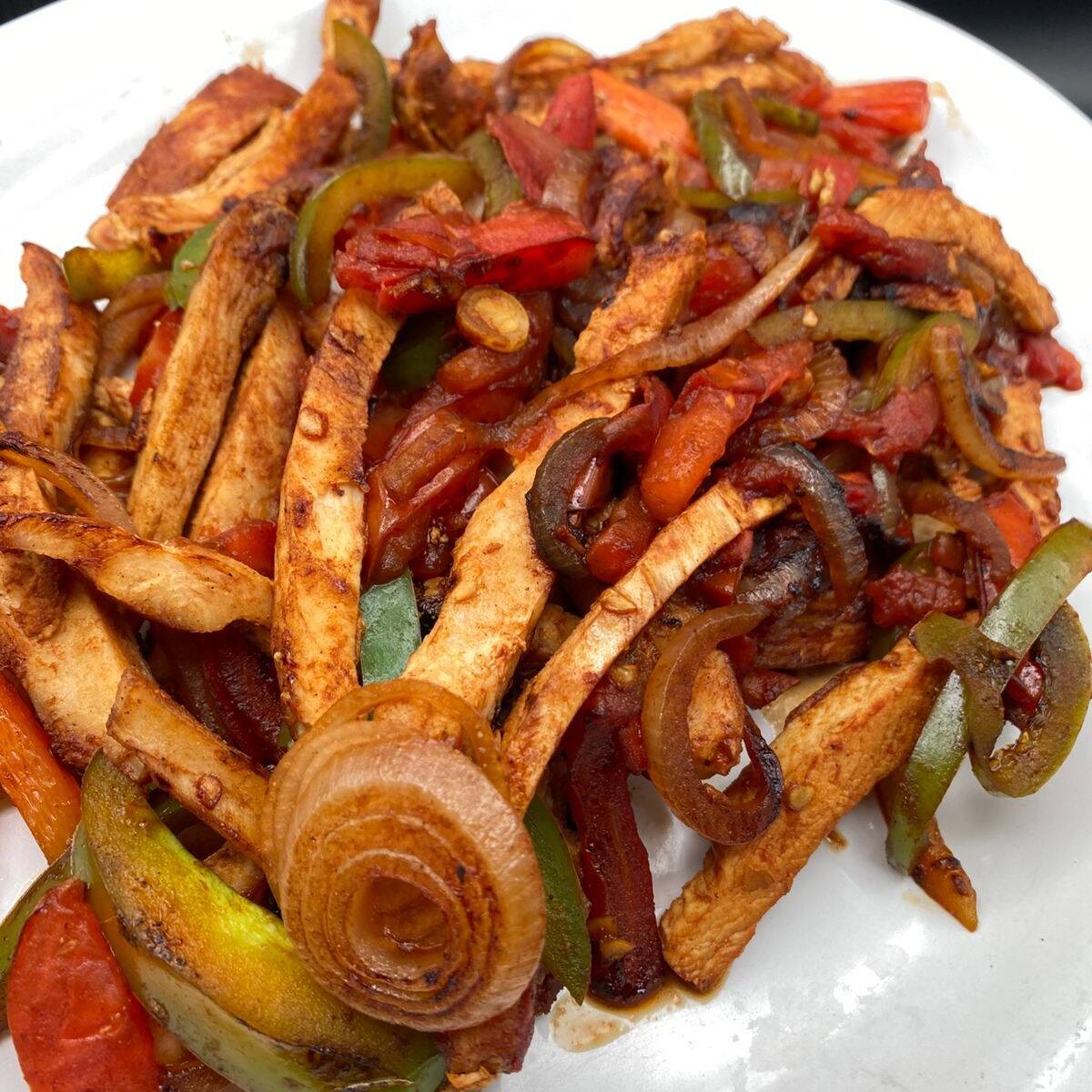 Fajitas de Pollo