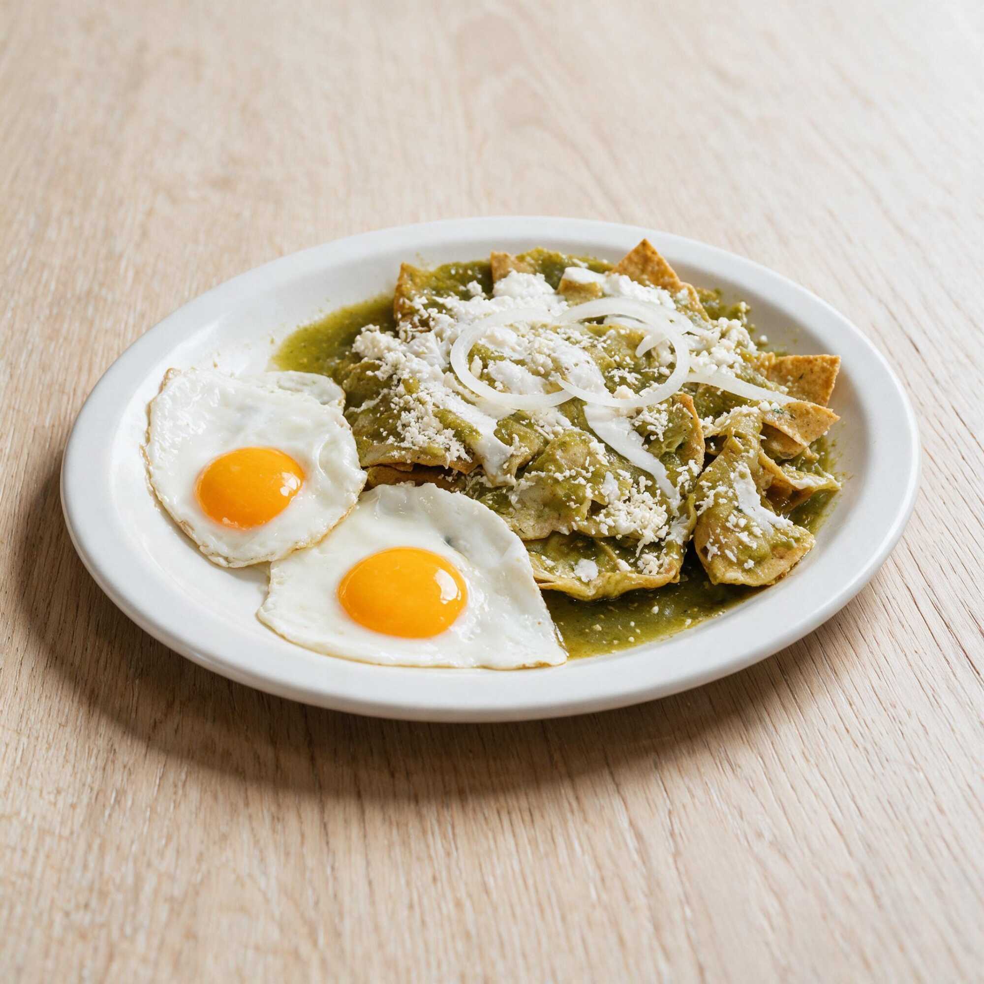 Chilaquiles con Huevo