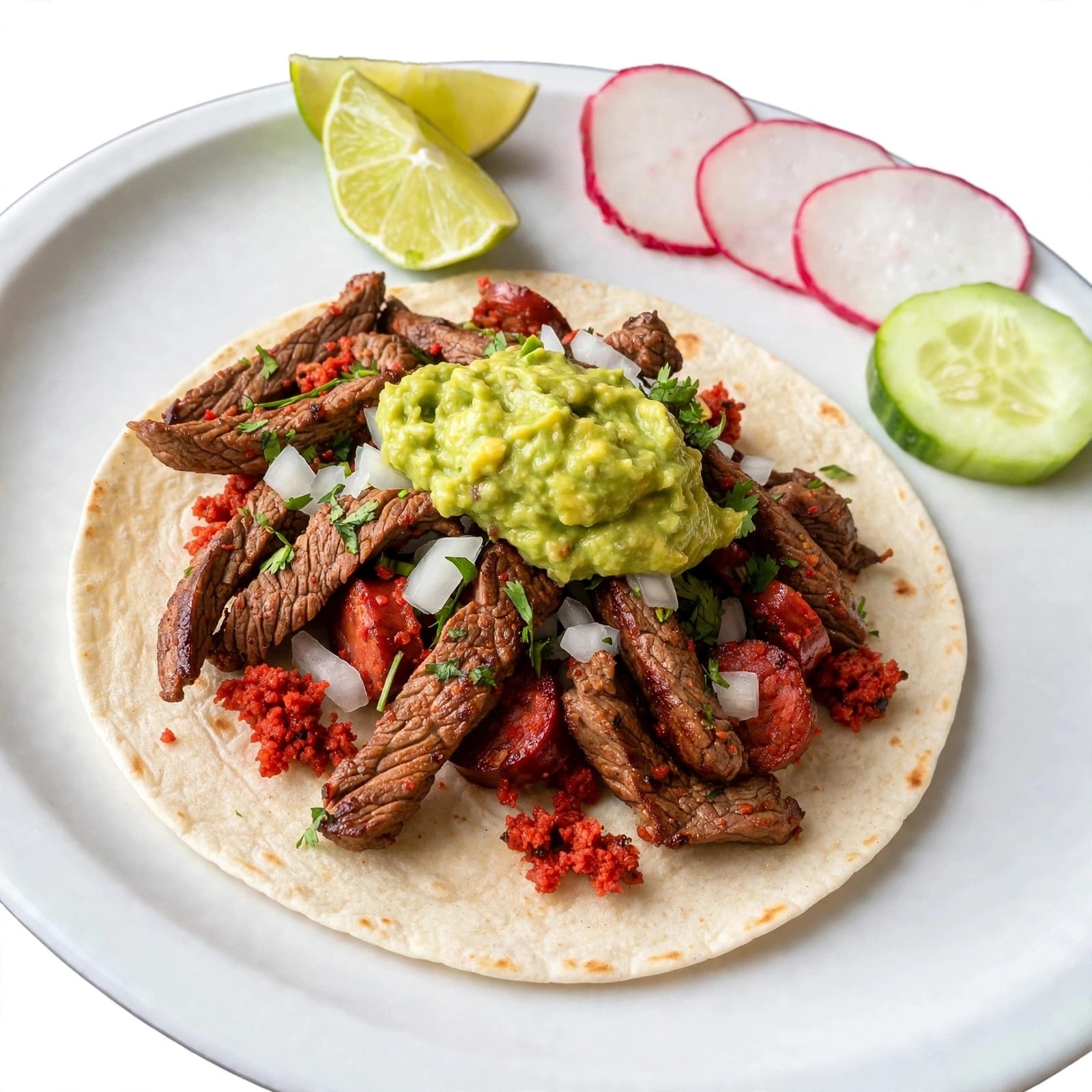 Taco Combinado de Harina