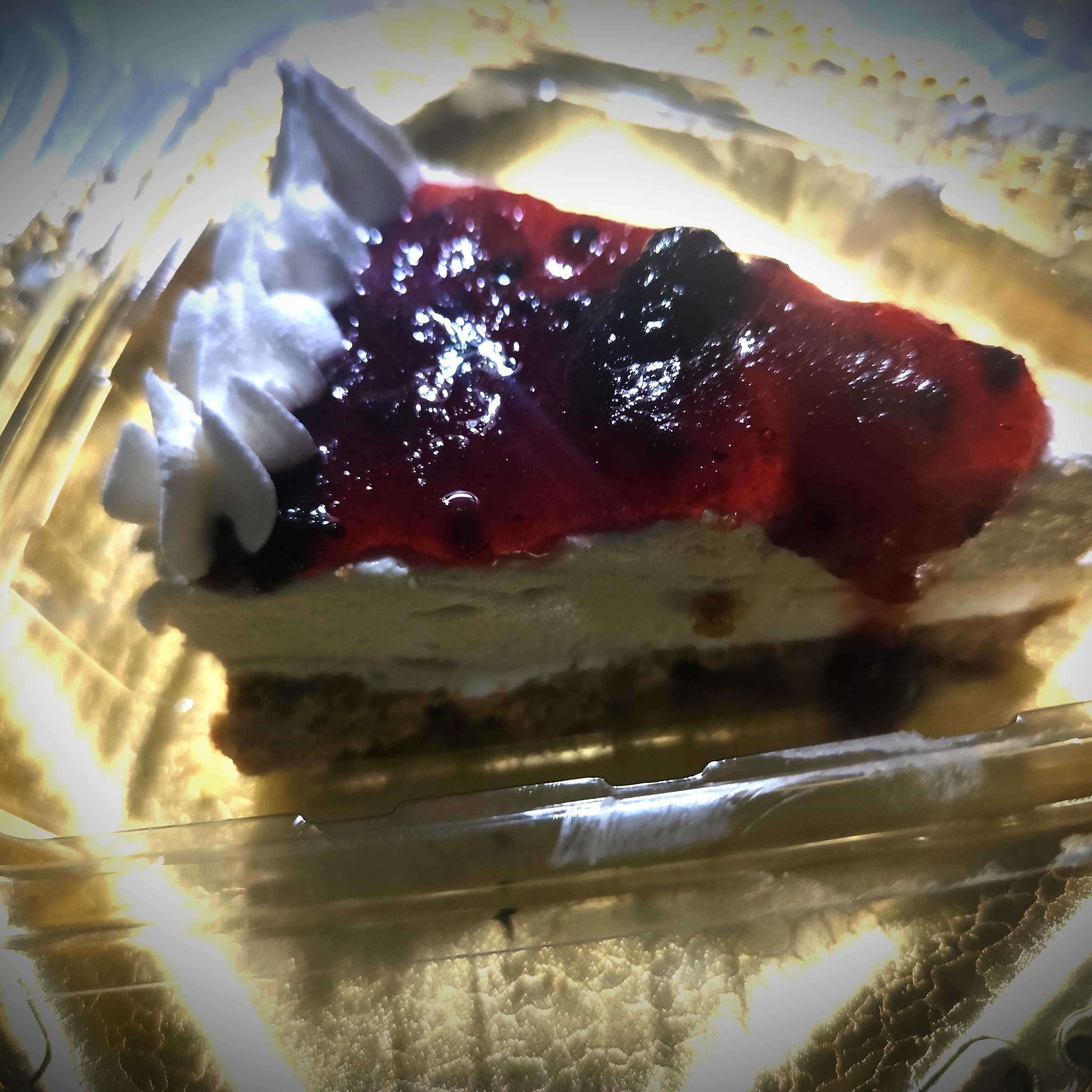 Chesscake Zarzamora Rebanada