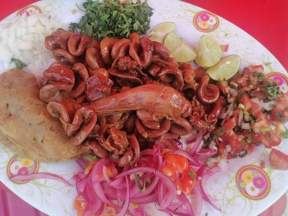 Taco nana con cuero