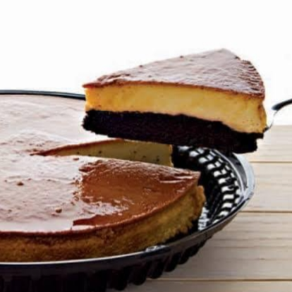 Rebanada Chocoflan