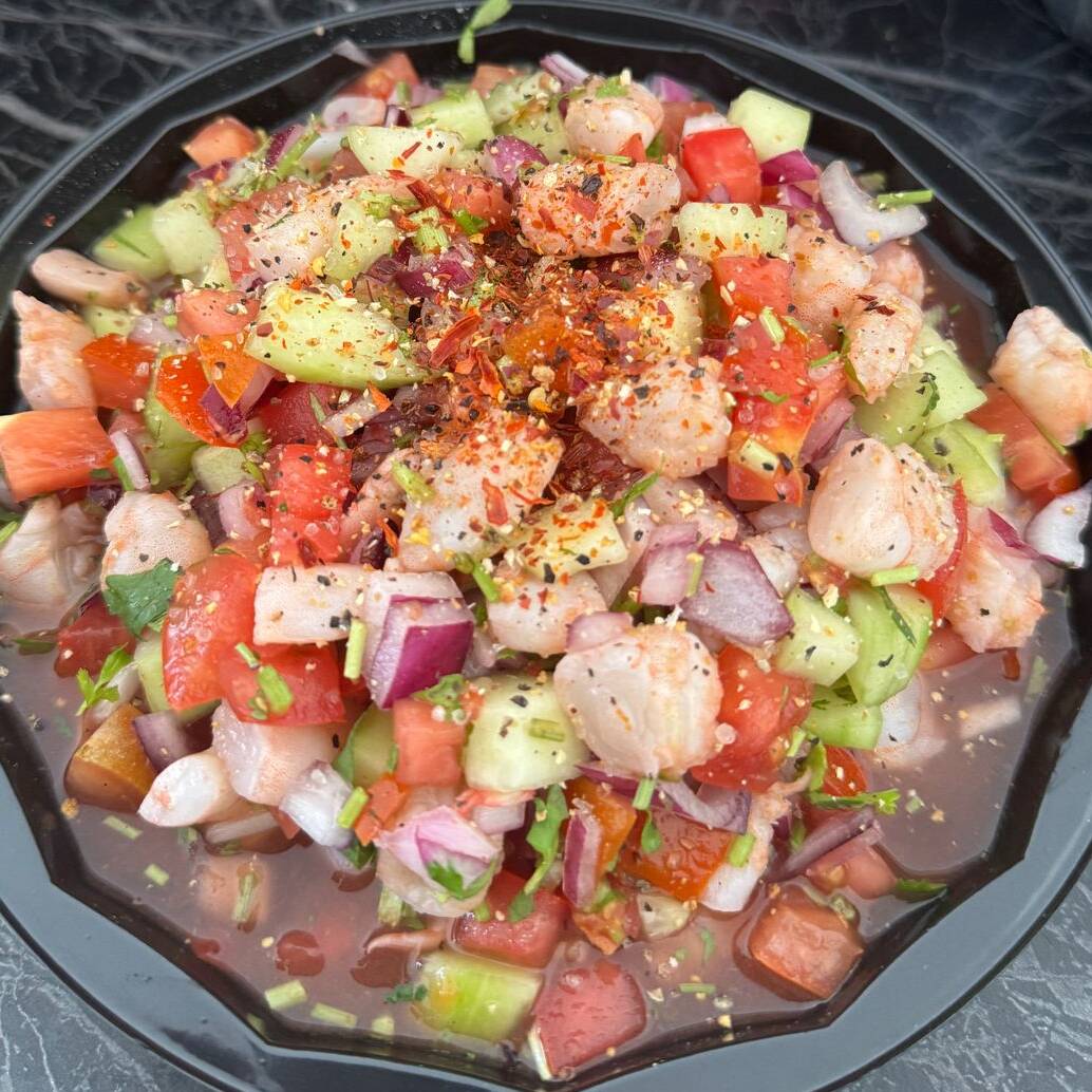1l ceviche de camaron