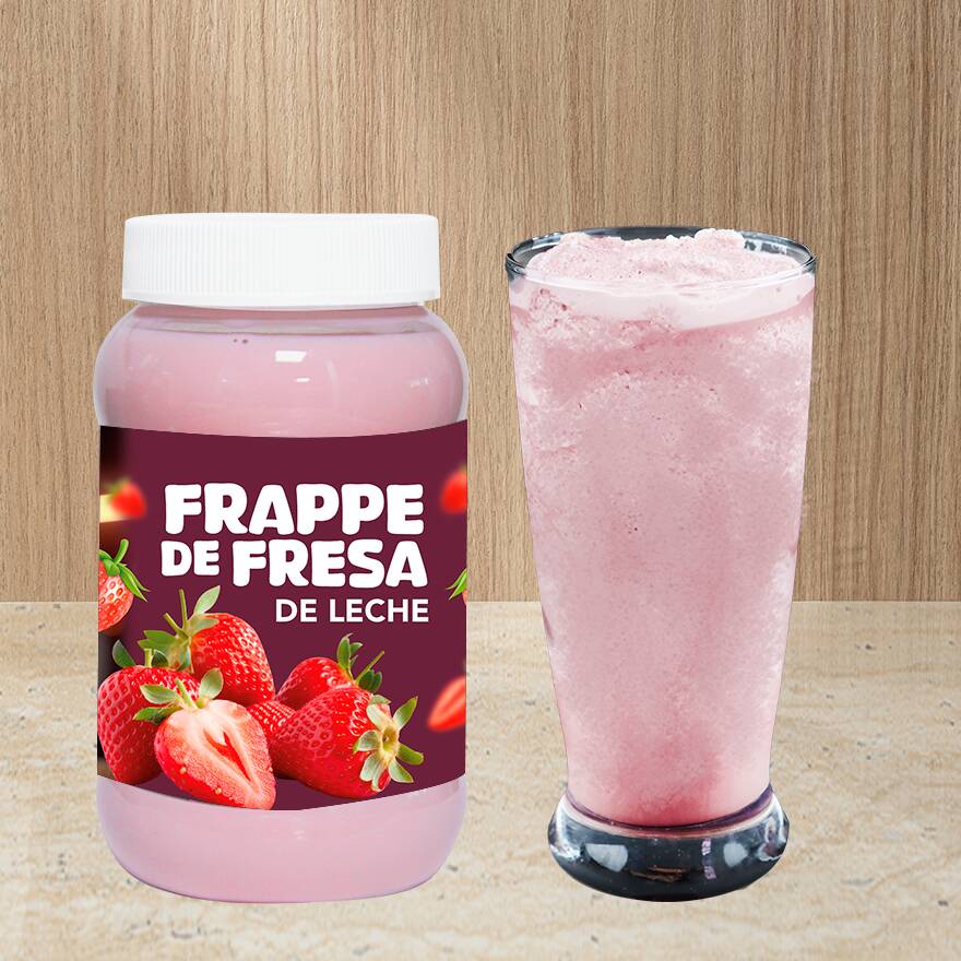 Frappe De Fresa de Leche 500 ml