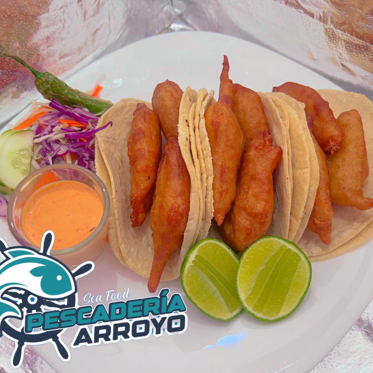 Combo 6 Tacos de Camaron