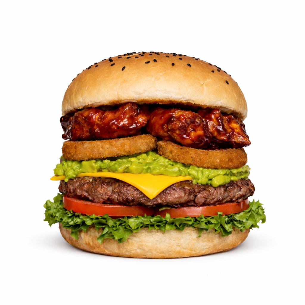 Hamburguesa Boneless Especial con Papas