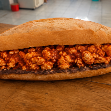 Lonche de Huevo en Salsa