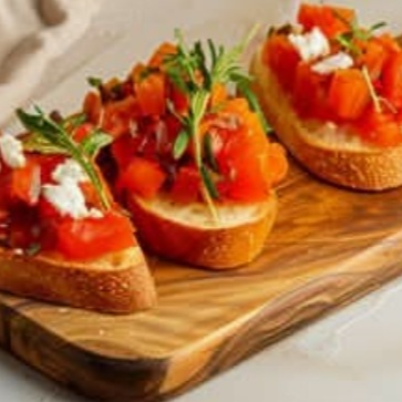 Bruschetta Caprese de 160 g