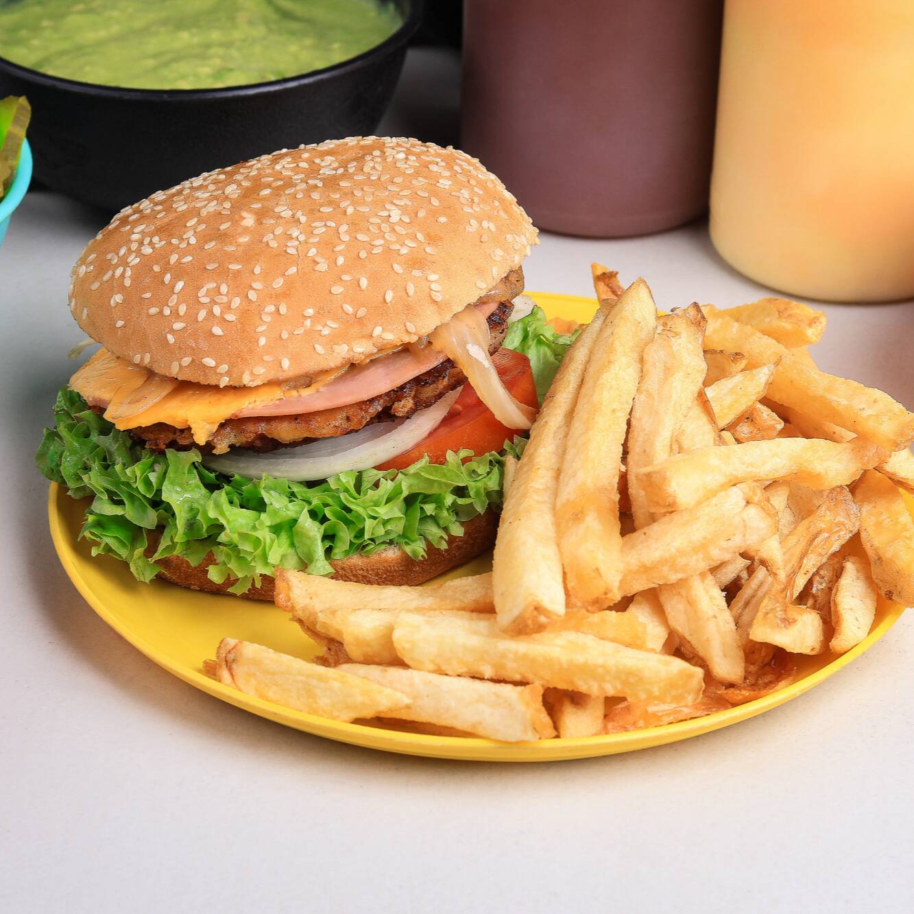 Hamburguesa de Pollo